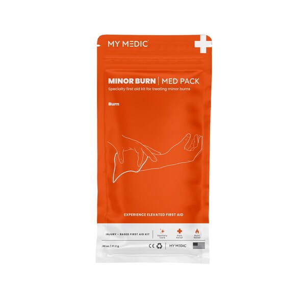 My Medic First Aid Kit, Orange, 10, 7.5 in MM-MED-PACK-MNR-BRN-EA - main